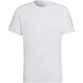 adidas OWN THE RUN TEE Pánské běžecké tričko, bílá, velikost L