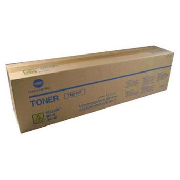 KONICA MINOLTA TN-611 Y - originální toner, žlutý, 27000 stran