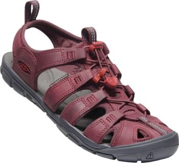 Keen CLEARWATER CNX LEATHER WOMEN wine/red dahlia Velikost: 38 dámské sandály