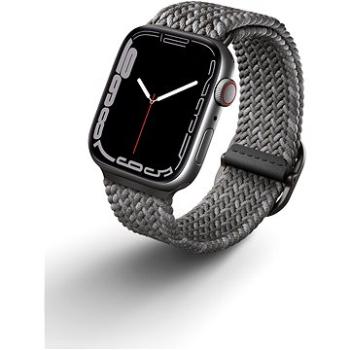 Uniq Aspen Designer Edition řemínek pro Apple Watch 42/44/45/Ultra 49mm šedý (UNIQ-45MM-ASPDEPGRY)