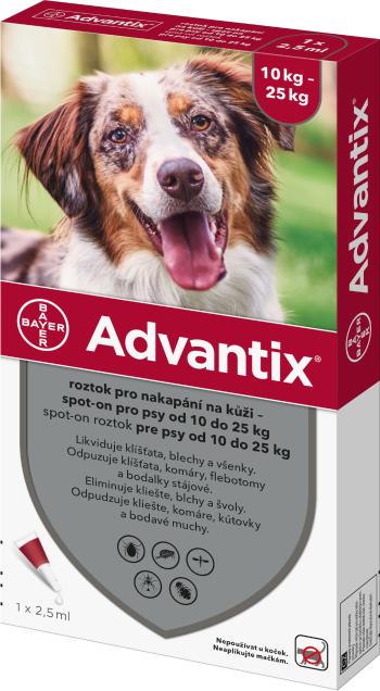 Advantix pro psy spot-on 10-25 kg 2.5 ml