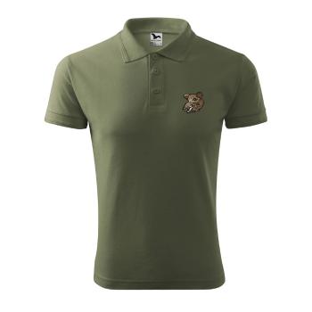 Bontis Polokošile s výšivkou Divočák - Khaki | XXL