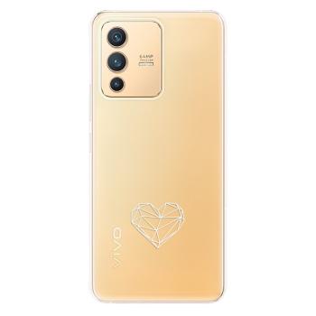 Odolné silikonové pouzdro iSaprio - čiré - Digital Love - Vivo V23 5G