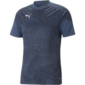 Puma TEAMCUP TRAINING JERSEY TEE Pánský dres, tmavě modrá, velikost