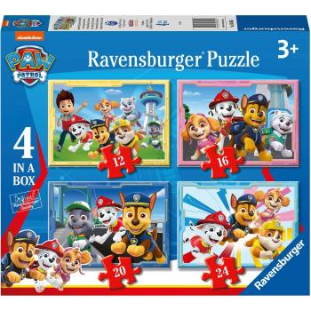 Ravensburger puzzle Tlapková patrola 4 v 1