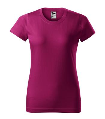 MALFINI Dámské tričko Basic - Světle fuchsiová | XL