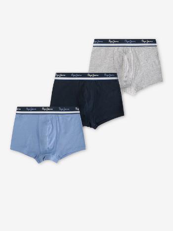 Pepe Jeans Rogan Boxerky 3 ks Šedá