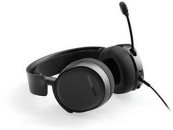 Steelseries Arctis 3 7.1 Wired herní headset stereo, na kabel přes uši, jack 3,5 mm, černá