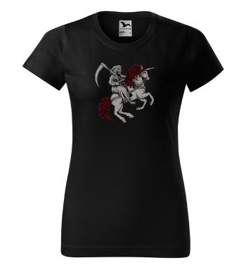 Tričko Gothic unicorn (Velikost: 2XL, Typ: pro ženy)