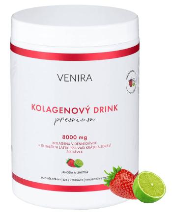 Venira Prémiový kolagenový drink jahoda a limetka 30 dávek 324 g