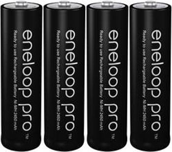 Akumulátor Panasonic eneloop Pro, NiMH, AA, 2450 mAh, 4 ks