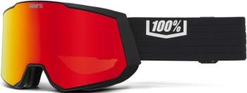 100% Snowcraft XL - Black/HIPER Vermillon w/Red ML Mirror+HIPER Pink w/Turquoise ML Mirror uni