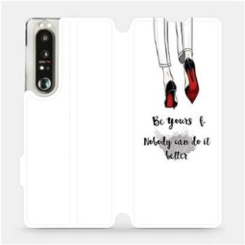 Flip pouzdro na mobil Sony Xperia 1 III - M046P Be yourself (5903516725595)