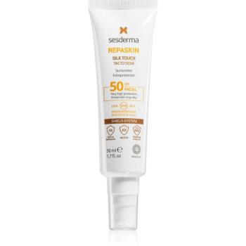 Sesderma Repaskin Silk Touch opalovací krém na obličej SPF 50 50 ml