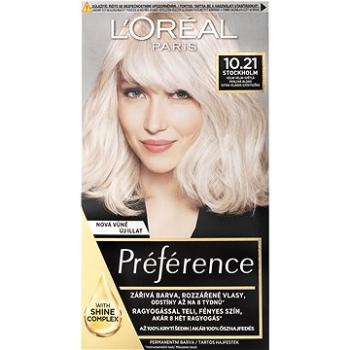 L'ORÉAL PARIS Préférence 10.21 Stockholm Světlá perlová blond (3600523913398)