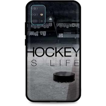 TopQ Samsung A51 silikon Hockey Is Life 55927 (Sun-55927)