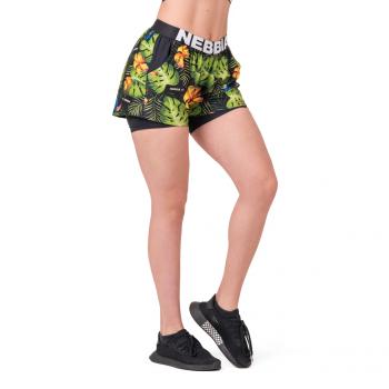 NEBBIA High-energy double layer shorts XS