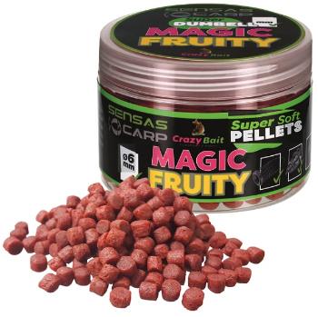 Sensas měkčené pelety super soft magic fruity 4 mm 60 g