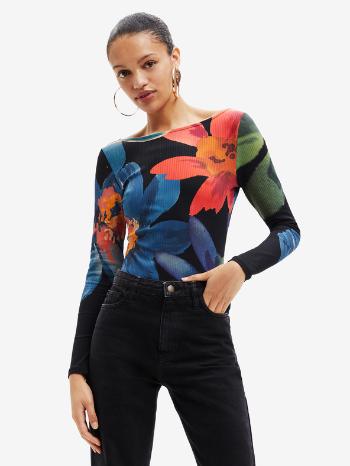 Desigual Grandflower Body Černá