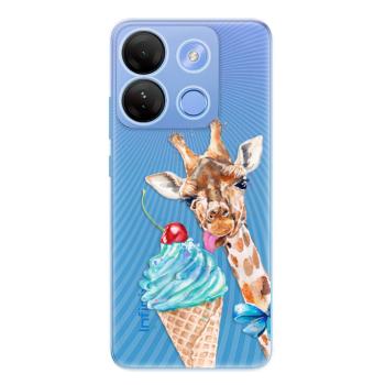 Odolné silikonové pouzdro iSaprio - Love Ice-Cream - Infinix Smart 7