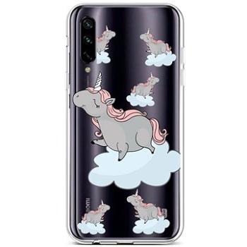 TopQ Xiaomi Mi A3 silikon Grey Unicorns 45086 (Sun-45086)