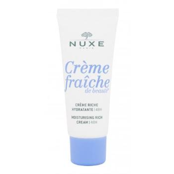 NUXE Creme Fraiche de Beauté Moisturising Rich Cream 30 ml denní pleťový krém W na suchou pleť; výživa a regenerace pleti; na dehydratovanou pleť