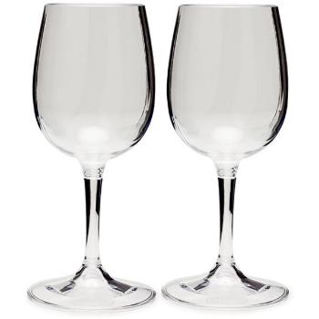 GSI NESTING WINE GLASS SET Set skládacích skleniček na víno, transparentní, velikost UNI