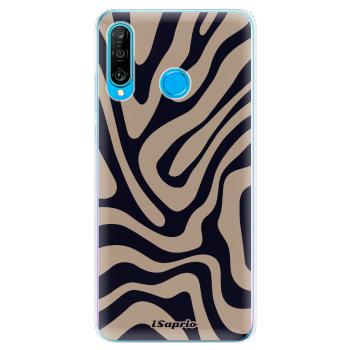 Odolné silikonové pouzdro iSaprio - Zebra Black - Huawei P30 Lite