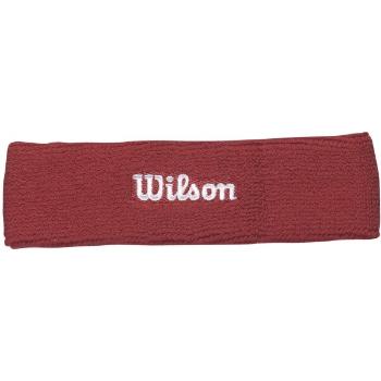 Wilson HEADBAND RD OSFA Tenisová čelenka, červená, velikost UNI