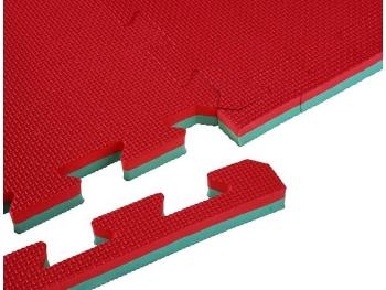 Karate Puzzle Mat Red/Green