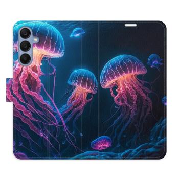 Flipové pouzdro iSaprio - Jellyfish - Samsung Galaxy A25 5G