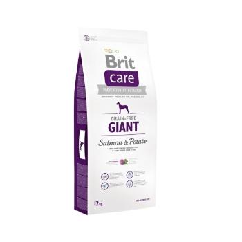 Brit Care dog Grain Free Giant Salmon &amp; Potato - 4x3kg / expirace 23.5.2023