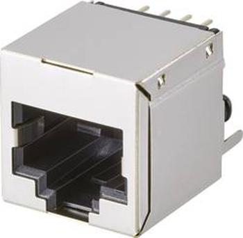 RJ45 konektor EDAC A00-108-222-450 - zásuvka, vestavná horizontální RJ45 počet pólů: 8P8C, kov, 1 ks