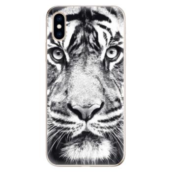 Odolné silikonové pouzdro iSaprio - Tiger Face - iPhone XS