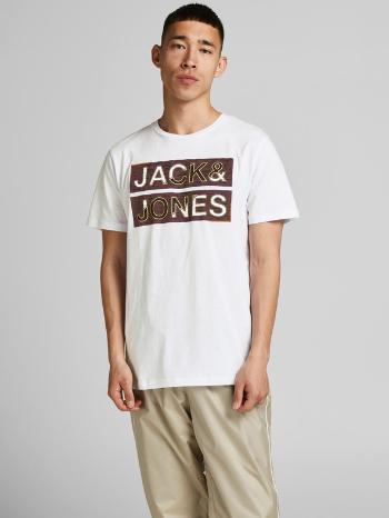 Jack & Jones Space Logo Triko Bílá