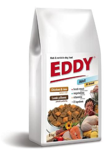 EDDY Adult All Breed kuřecí polštářky s jehněčím - 8kg