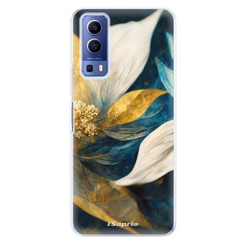 Odolné silikonové pouzdro iSaprio - Gold Petals - Vivo Y52 5G