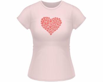 Dámské tričko Classic Zamilované srdce