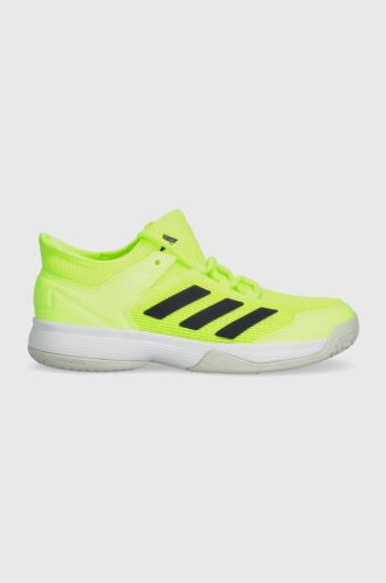 Dětské sneakers boty adidas Performance Ubersonic 4 k zelená barva