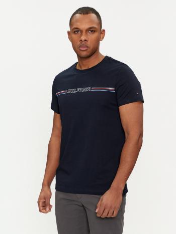 Tommy HIlfiger pánské modré tričko - XXL (DW5)