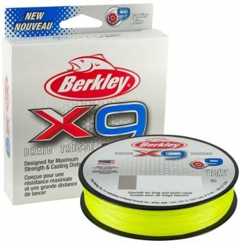 Berkley x9 Braid Flame Green 0,17 mm 150 m 17,0 kg Šňůra