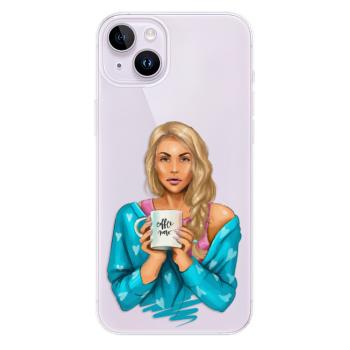 Odolné silikonové pouzdro iSaprio - Coffe Now - Blond - iPhone 14 Plus