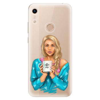 Odolné silikonové pouzdro iSaprio - Coffe Now - Blond - Huawei Honor 8A