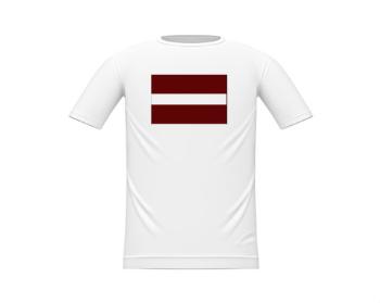 Dětské tričko Lotyšsko