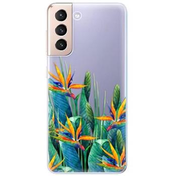 iSaprio Exotic Flowers pro Samsung Galaxy S21 (exoflo-TPU3-S21)