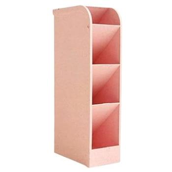 eCa CB18R Plastový stolní organizér růžový (41757)