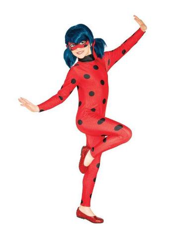 Rubies Detský kostým - Zázračná lienka Ladybug Velikost - děti: S