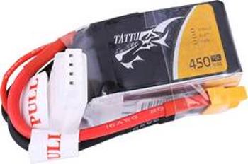 Akupack Li-Pol (modelářství) Tattu TA-75C-450-3S1P, 11.1 V, 450 mAh