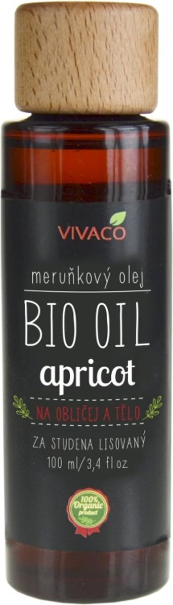 Vivaco BIO OIL Meruňkový olej na obličej a tělo 100 ml