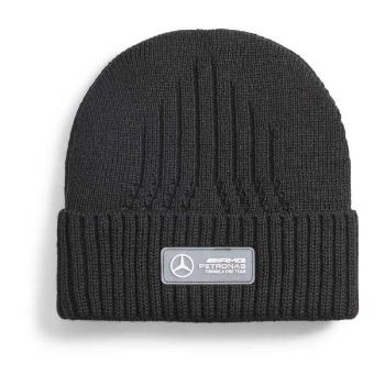 Puma MERCEDES-AMG PETRONAS F1 BEANIE Čepice, černá, velikost